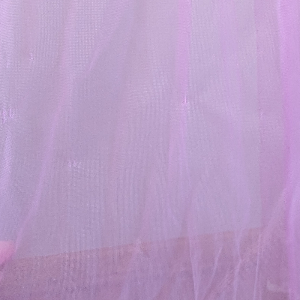 Vintage purple mesh peignoir - Picture 6 of 10